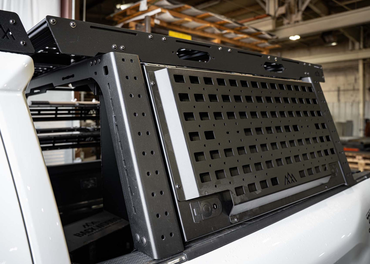 Backwoods Adventure Mods Storage Aluminum Bed Rack Storage Box - Toyota Tacoma