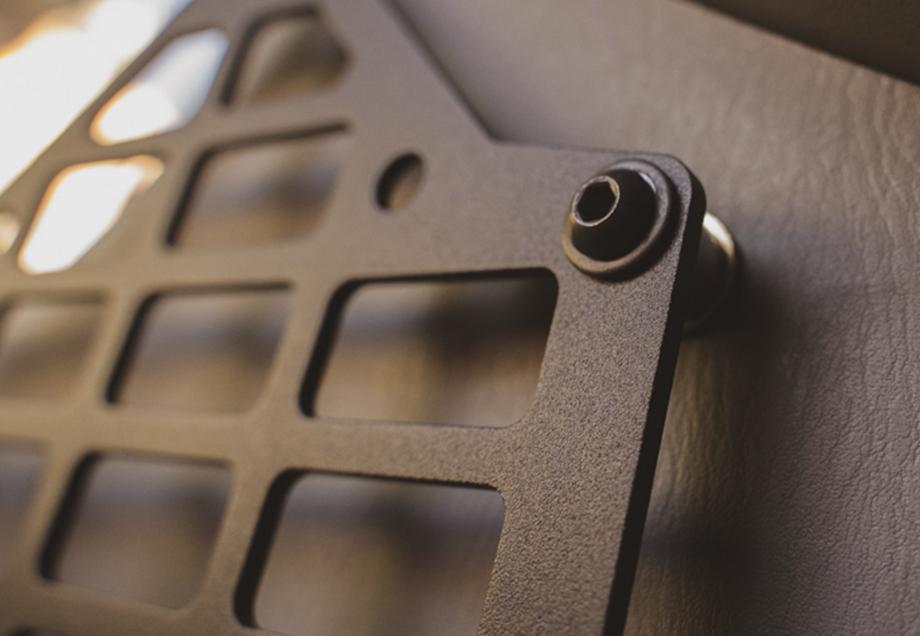 Cali Raised LED Bed Accessories/MOLLE Center Console MOLLE Panels For 2005-2023 Toyota Tacoma