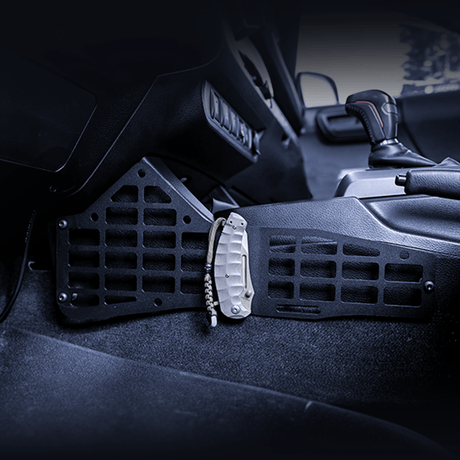 Cali Raised LED Bed Accessories/MOLLE Center Console MOLLE Panels For 2005-2023 Toyota Tacoma