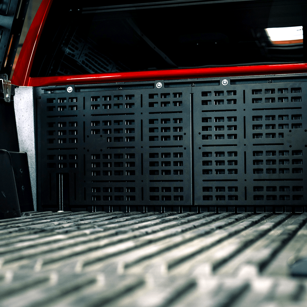 Cali Raised LED Bed Accessories/MOLLE Front Bed MOLLE System For 2024+ Toyota Tacoma