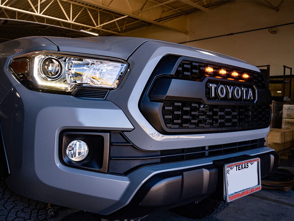 Cali Raised LED Exterior Accessories TRD Pro Grille Raptor LED Light Kit For 2016-2023 TOYOTA TACOMA