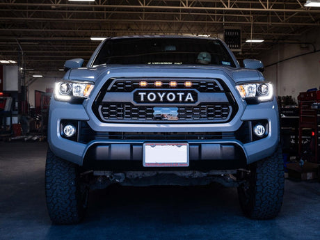 Cali Raised LED Exterior Accessories TRD Pro Grille Raptor LED Light Kit For 2016-2023 TOYOTA TACOMA