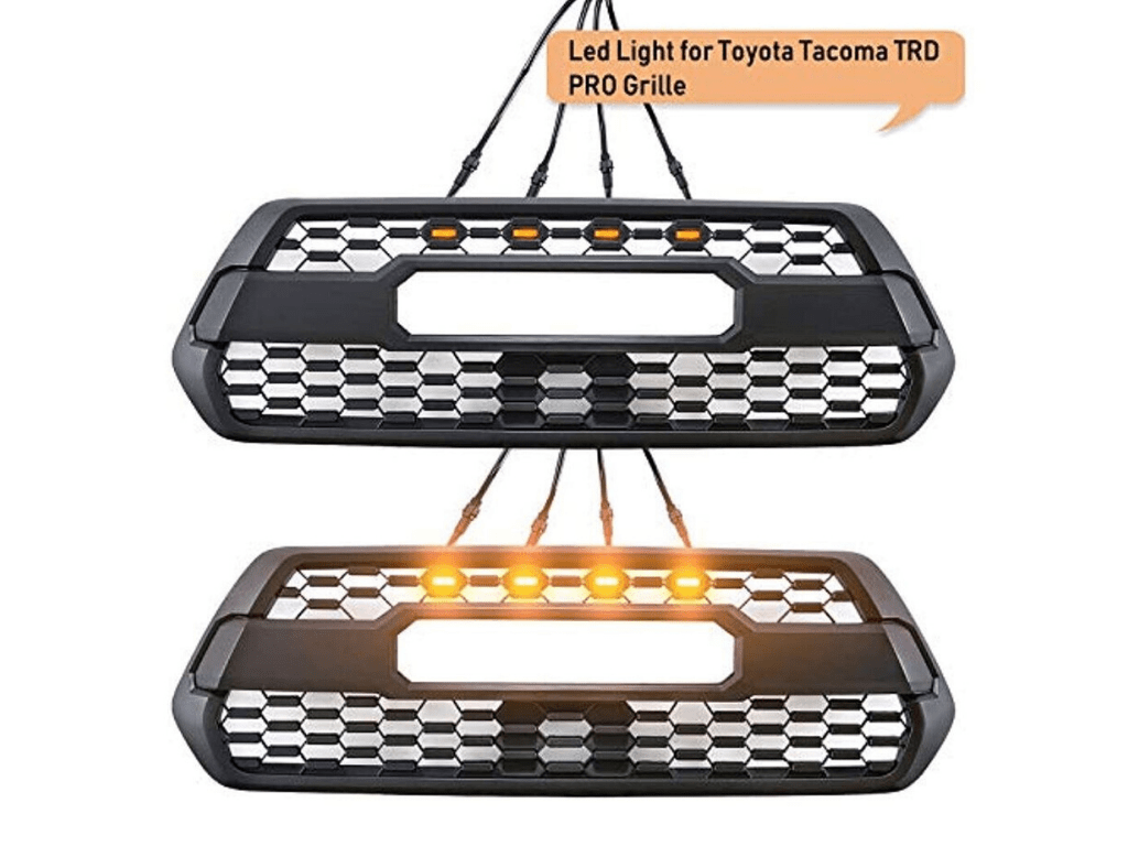 Cali Raised LED Exterior Accessories TRD Pro Grille Raptor LED Light Kit For 2016-2023 TOYOTA TACOMA
