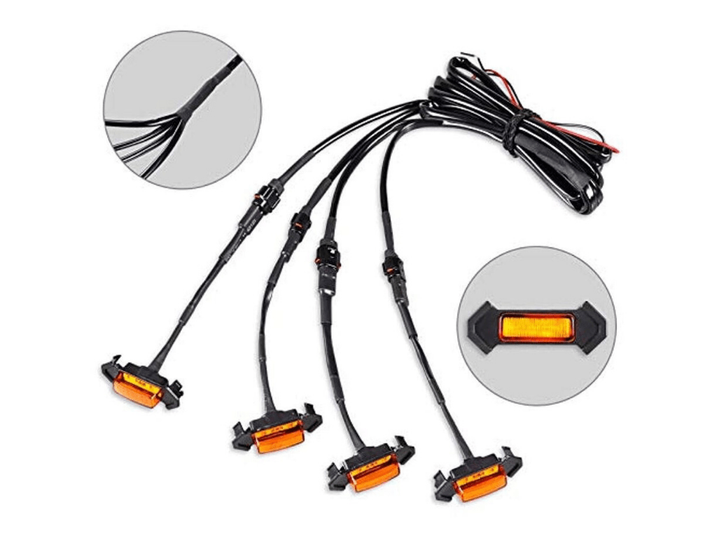 Cali Raised LED Exterior Accessories TRD Pro Grille Raptor LED Light Kit For 2016-2023 TOYOTA TACOMA