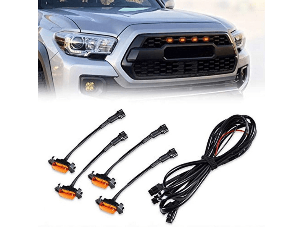 Cali Raised LED Exterior Accessories TRD Pro Grille Raptor LED Light Kit For 2016-2023 TOYOTA TACOMA