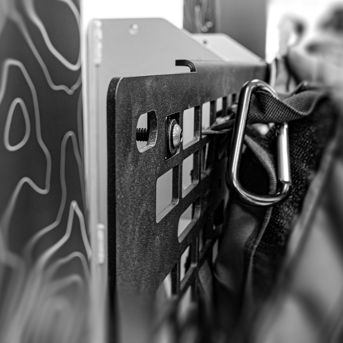 Cali Raised LED Hardware Molle Accessory Nut