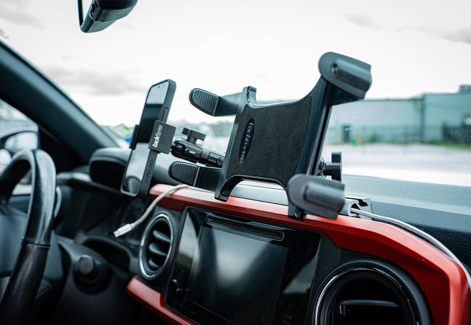 Cali Raised LED Interior Accessories Dash Accessory Mount For 2016-2023 Toyota Tacoma