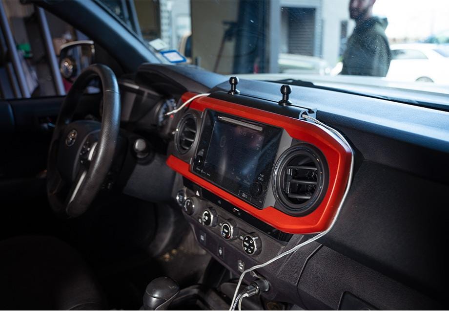 Cali Raised LED Interior Accessories Dash Accessory Mount For 2016-2023 Toyota Tacoma