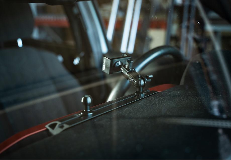 Cali Raised LED Interior Accessories Dash Accessory Mount For 2016-2023 Toyota Tacoma