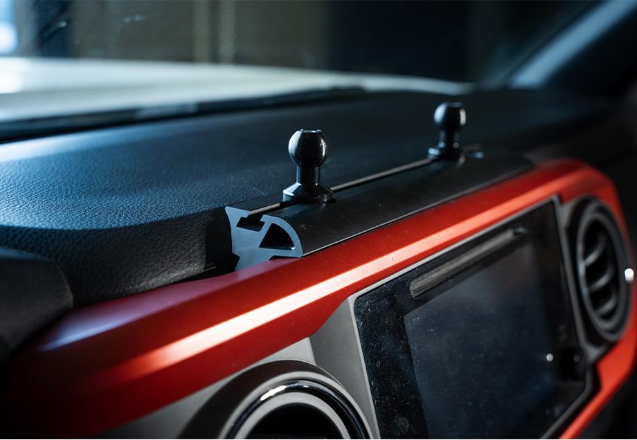 Cali Raised LED Interior Accessories Dash Accessory Mount For 2016-2023 Toyota Tacoma