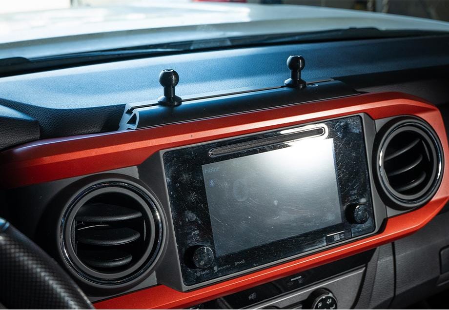 Cali Raised LED Interior Accessories Dash Accessory Mount For 2016-2023 Toyota Tacoma