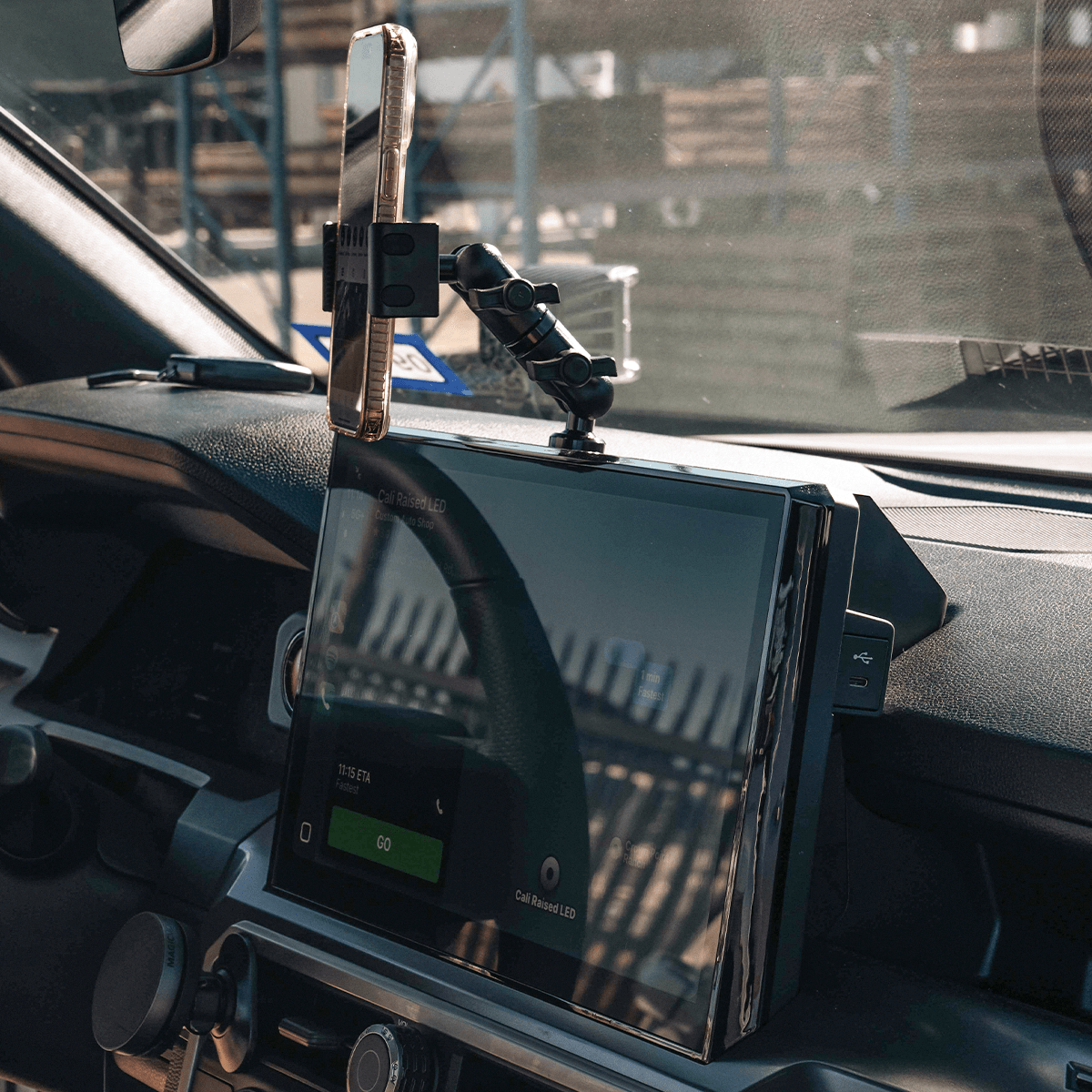 Cali Raised LED Interior Accessories Dash Mount For 2024+ Toyota Tacoma