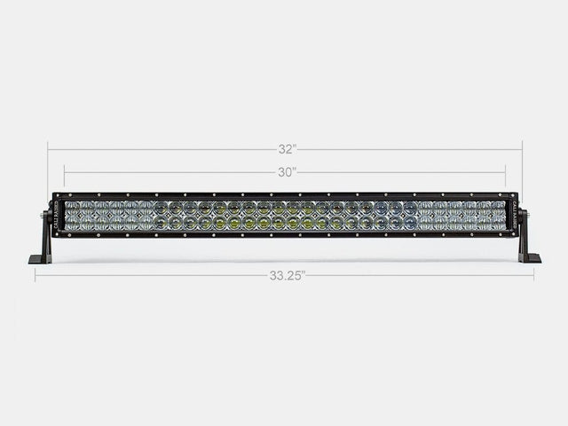 Cali Raised LED LED Light Bars 32" Dual Row 5D Optic OSRAM LED Bar