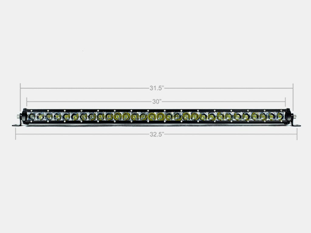 Cali Raised LED LED Light Bars 32" Slim Single Row LED Bar
