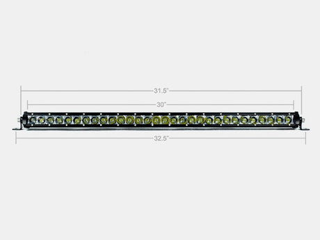 Cali Raised LED LED Light Bars 32" Slim Single Row LED Bar