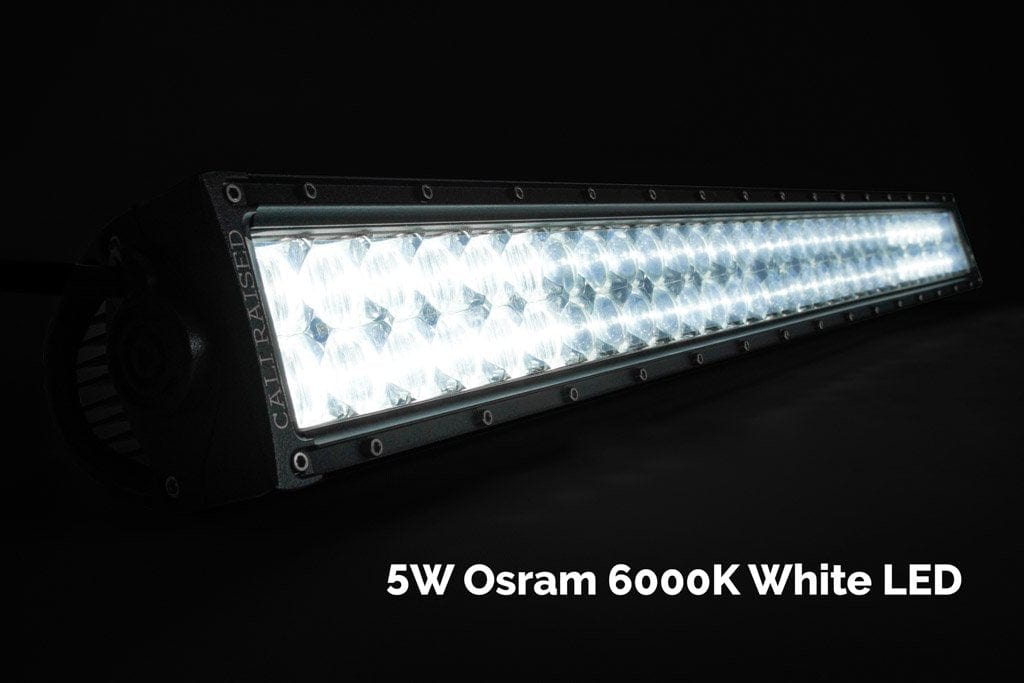 Cali Raised LED LED Light Bars 42" Dual Row 5D Optic OSRAM LED Bar