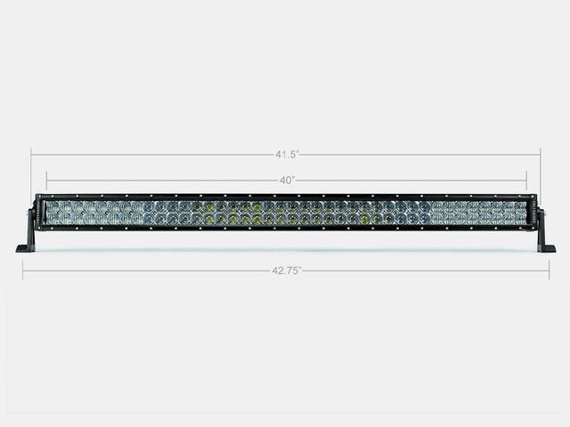 Cali Raised LED LED Light Bars 42" Dual Row 5D Optic OSRAM LED Bar