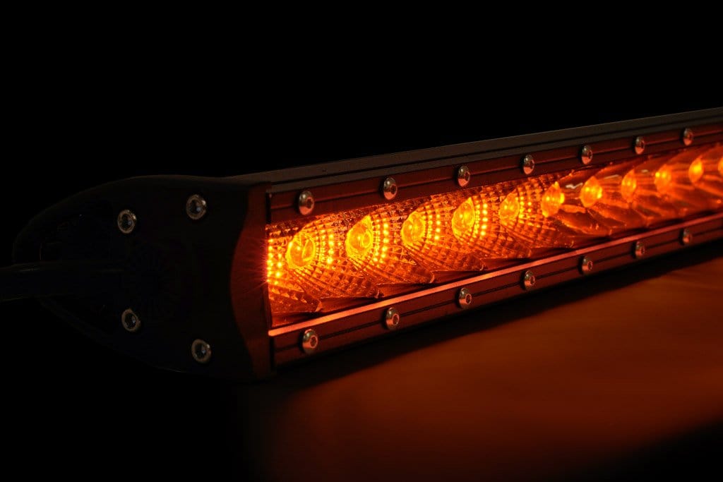 Cali Raised LED LED Light Bars 42" Slim Single Row LED Bar (Amber)