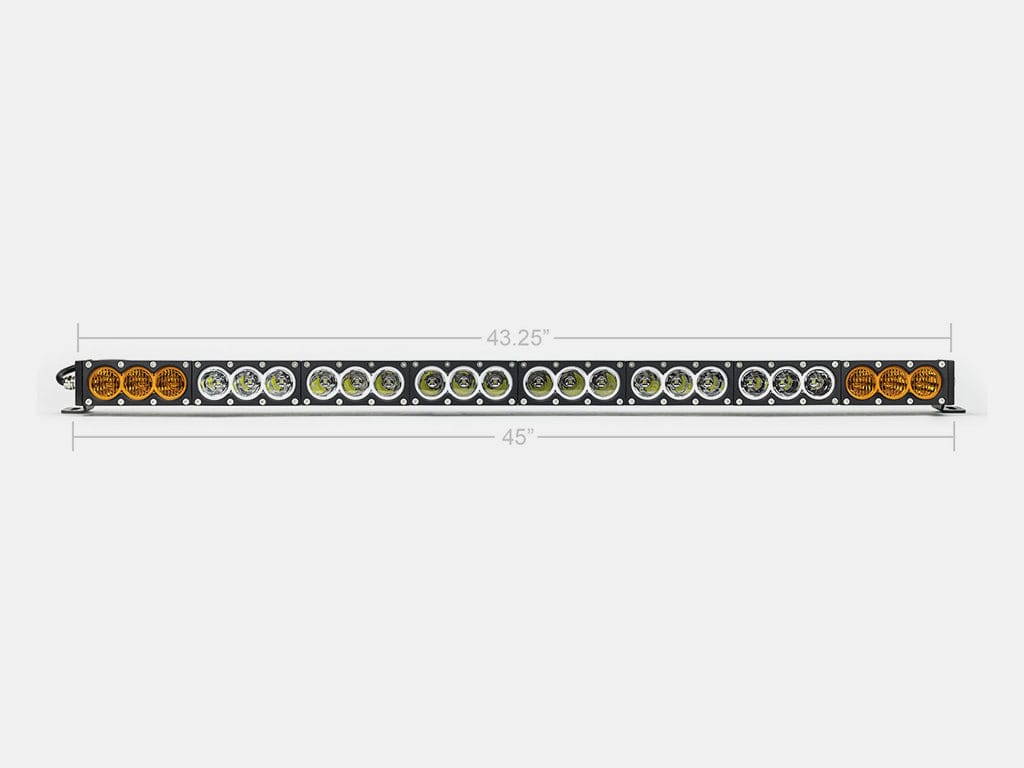 Cali Raised LED LED Light Bars 43" Amber/White Dual Function LED Bar