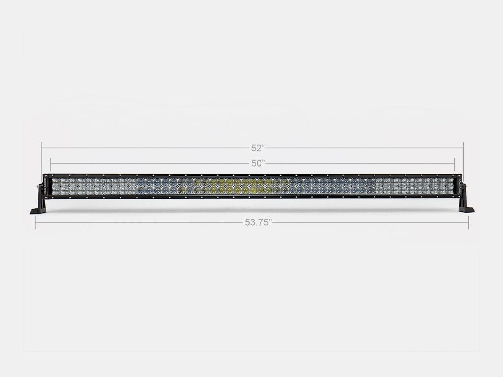 Cali Raised LED LED Light Bars 52" Dual Row 5D Optic OSRAM LED Bar