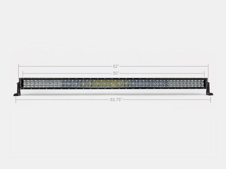 Cali Raised LED LED Light Bars 52" Dual Row 5D Optic OSRAM LED Bar