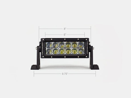Cali Raised LED LED Light Bars 8" Dual Row 5D Optic OSRAM LED Bar