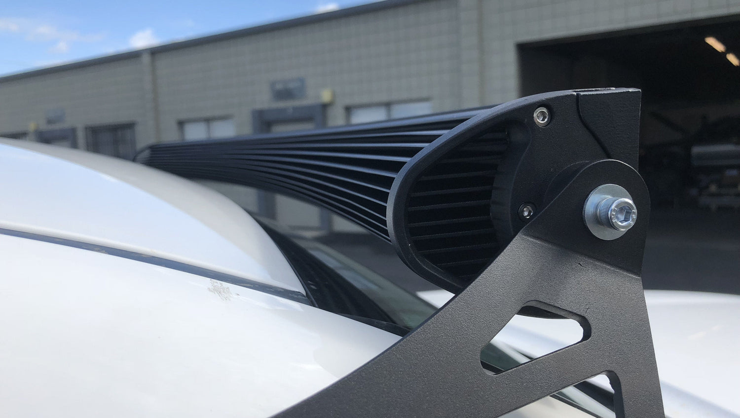 Cali Raised LED LED Light Mount Kits 52" Curved LED Light Bar Roof Brackets Kit For 2005-2023 Toyota Tacoma