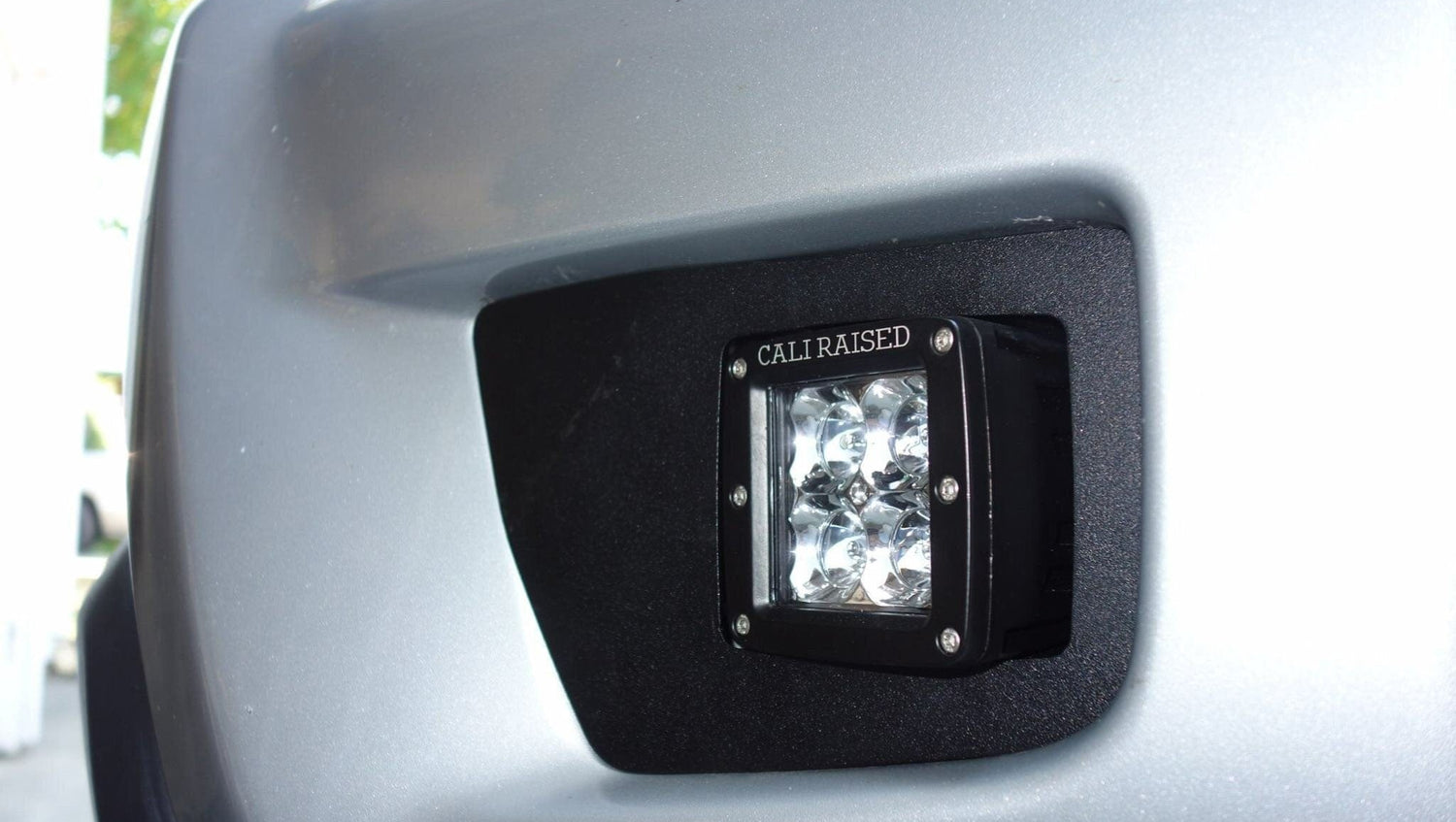 Cali Raised LED LED Light Mount Kits LED Fog Light Pod Replacements Brackets Kit For 2012-2015 Toyota Tacoma