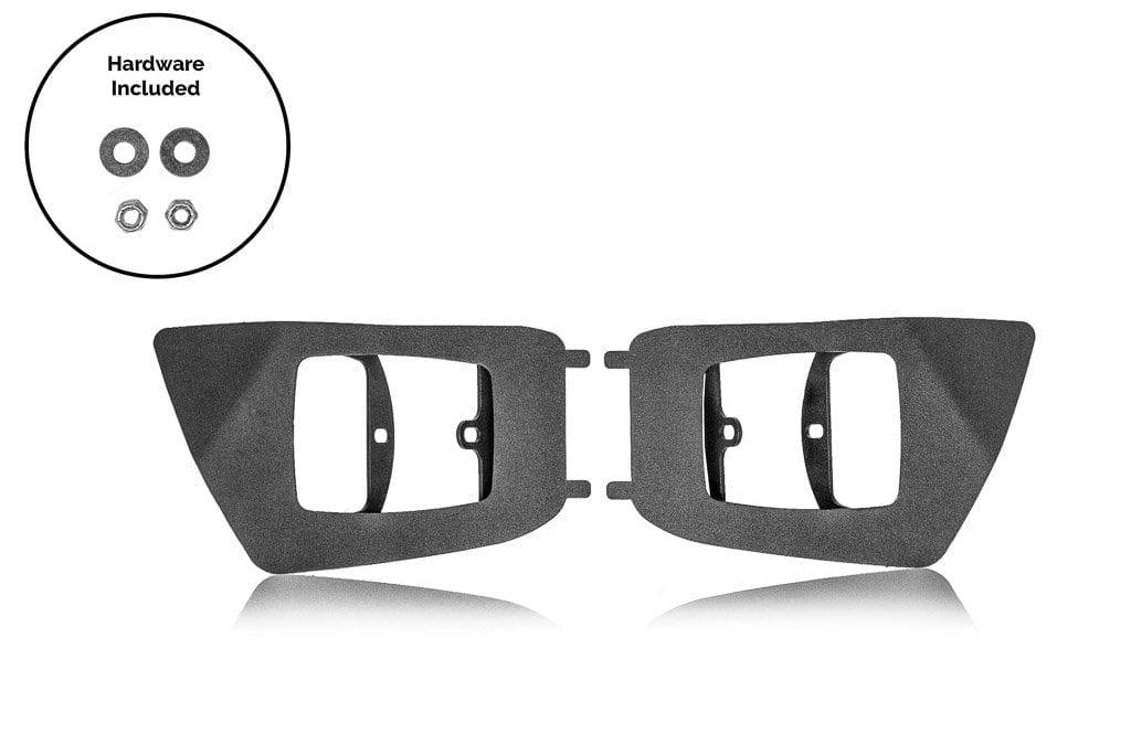 Cali Raised LED LED Light Mount Kits LED Fog Light Pod Replacements Brackets Kit For 2012-2015 Toyota Tacoma