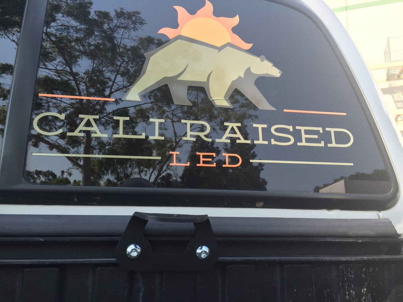Cali Raised LED LED Light Mounts/Combos Bed Rail LED Pod Brackets Kit For Toyota Truck