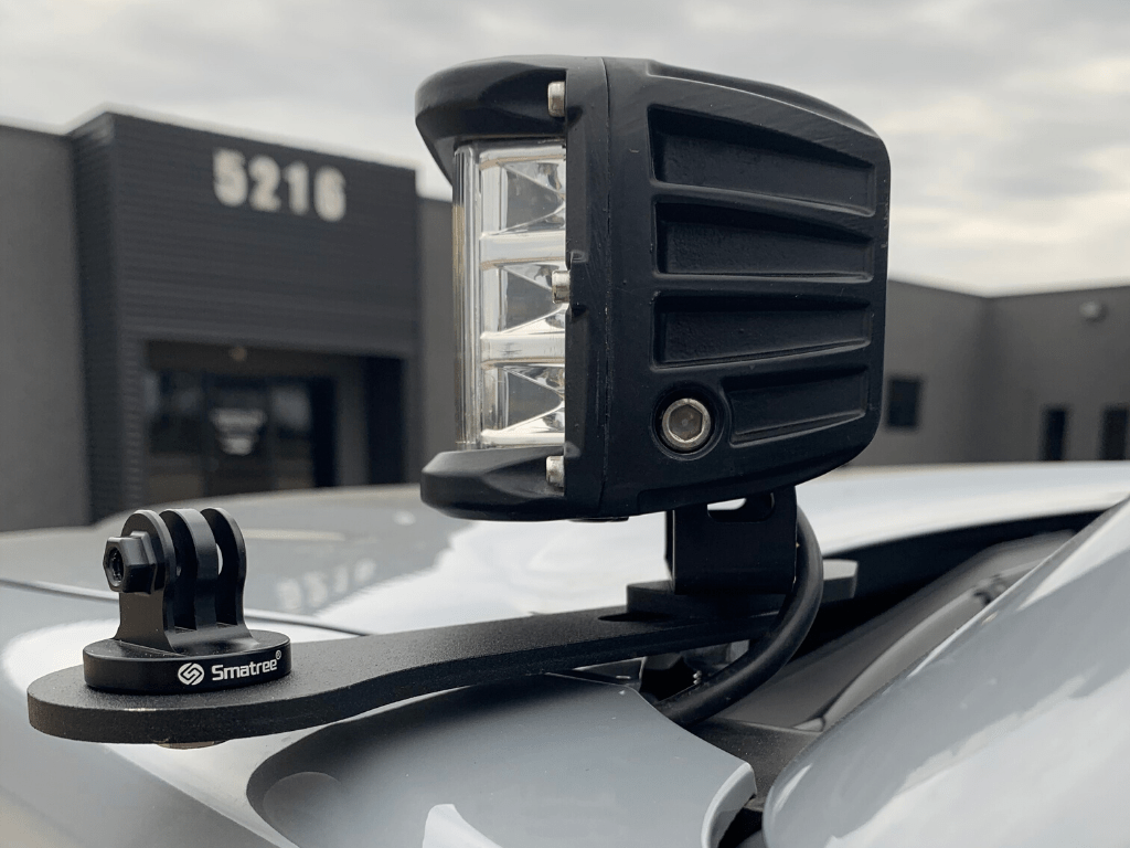 Cali Raised LED Lighting Accessories Ditch Light Bracket Extensions