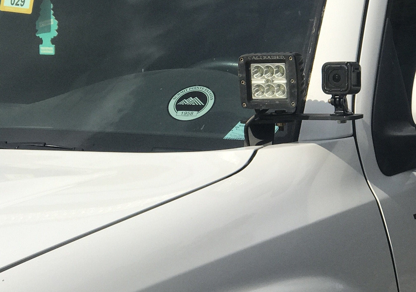 Cali Raised LED Lighting Accessories Ditch Light Bracket Extensions