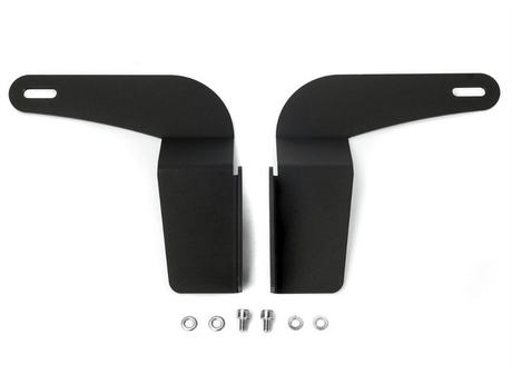 Cali Raised LED Mounting Brackets 32" Lower Bumper Flush LED Light Bar Mounting Brackets For 2005-2015 Toyota Tacoma