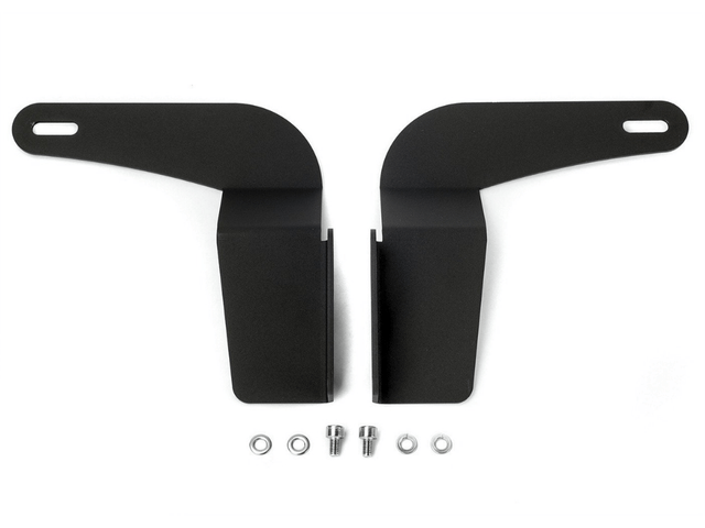 Cali Raised LED Mounting Brackets 32" Lower Bumper Flush LED Light Bar Mounting Brackets For 2005-2015 Toyota Tacoma