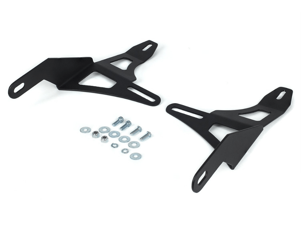 Cali Raised LED Mounting Brackets 32" Lower Bumper Hidden LED Light Bar Mounting Brackets For 2016-2023 Toyota Tacoma
