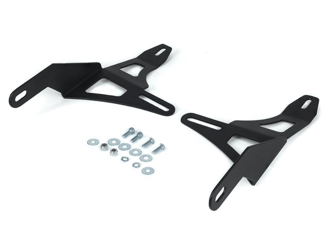 Cali Raised LED Mounting Brackets 32" Lower Bumper Hidden LED Light Bar Mounting Brackets For 2016-2023 Toyota Tacoma