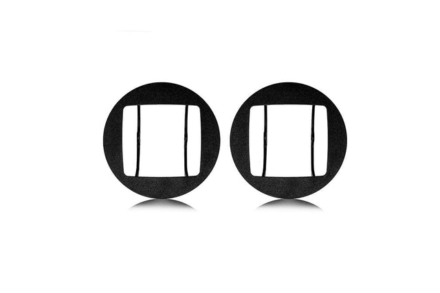 Cali Raised LED Mounting Brackets LED Fog Light Pod Replacement Mounting Brackets For 2005-2011 Toyota Tacoma