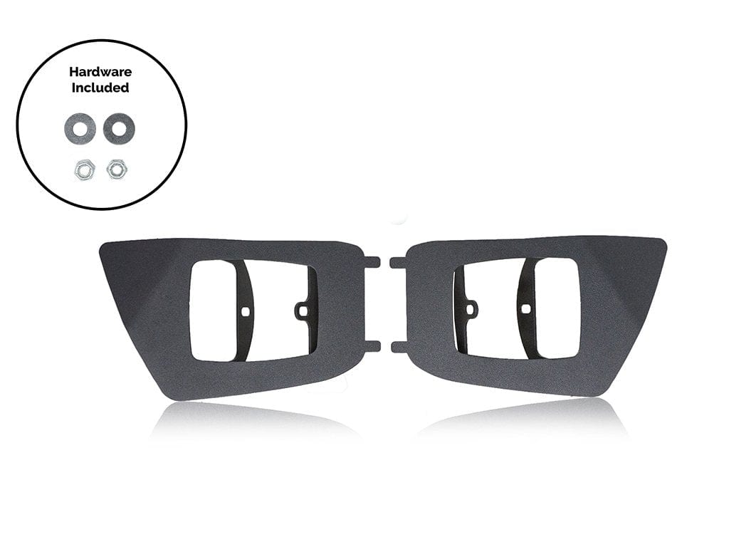 Cali Raised LED Mounting Brackets LED Fog Light Pod Replacement Mounting Brackets For 2012-2015 Toyota Tacoma