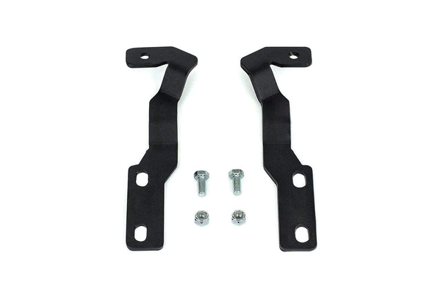 Cali Raised LED Mounting Brackets Low Profile Ditch Light Mounting Brackets For 2016-2023 Toyota Tacoma