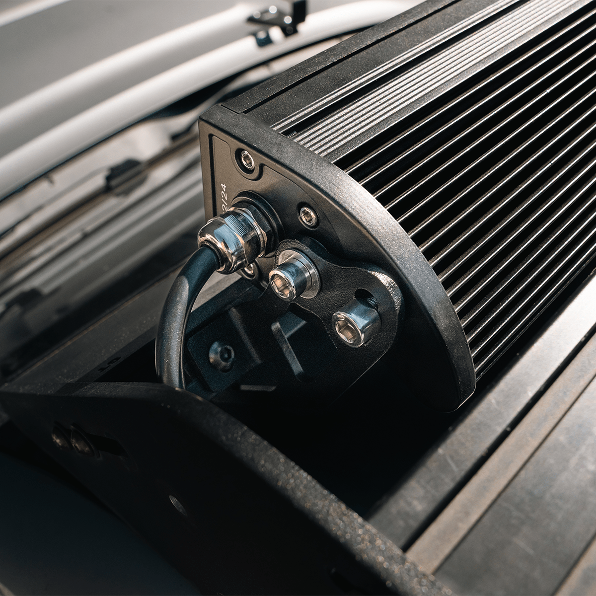 Cali Raised LED Mounting Brackets Sherpa Roof Rack Dual Function Light Bar Mounting Brackets