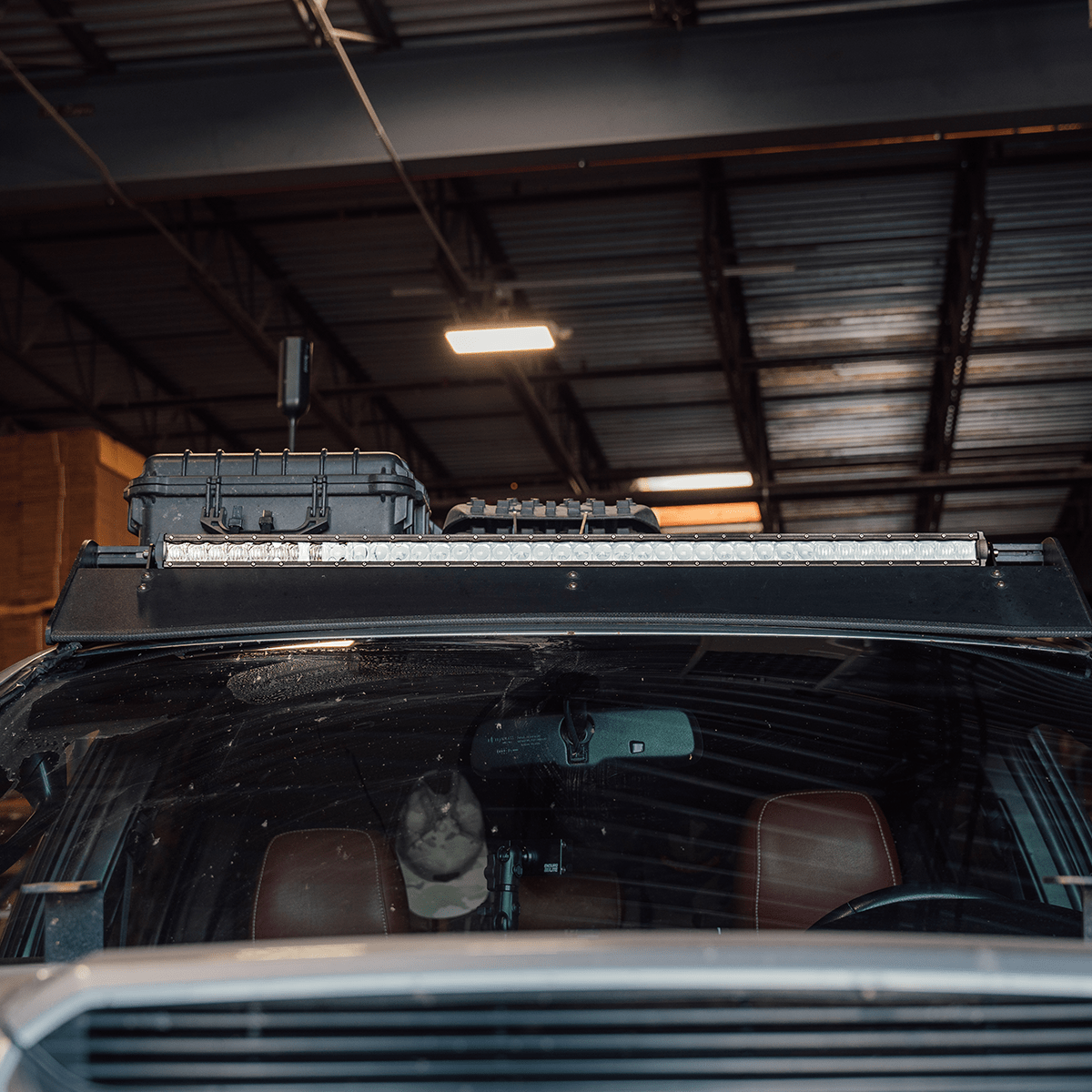 Cali Raised LED Mounting Brackets Sherpa Roof Rack Slim LED Light Bar Mounting Brackets