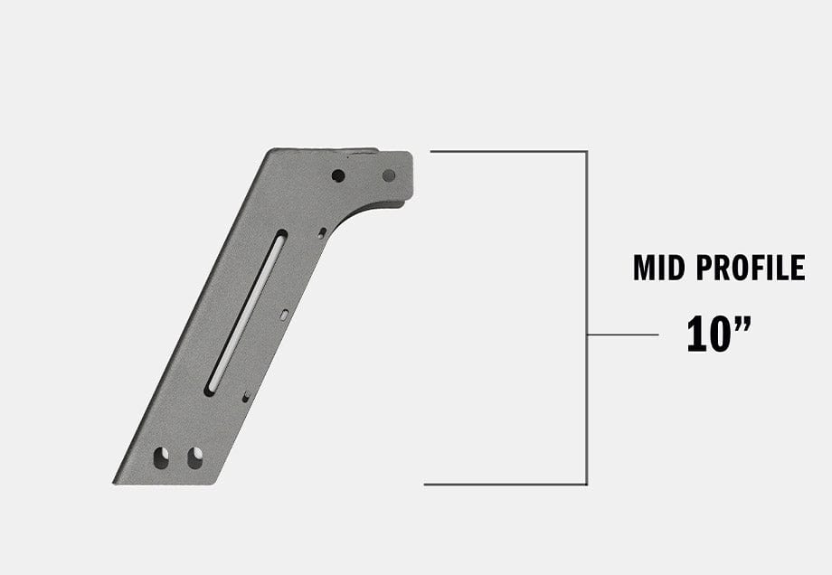 Cali Raised LED Racks Mid OVERLAND BED RACK ARMS