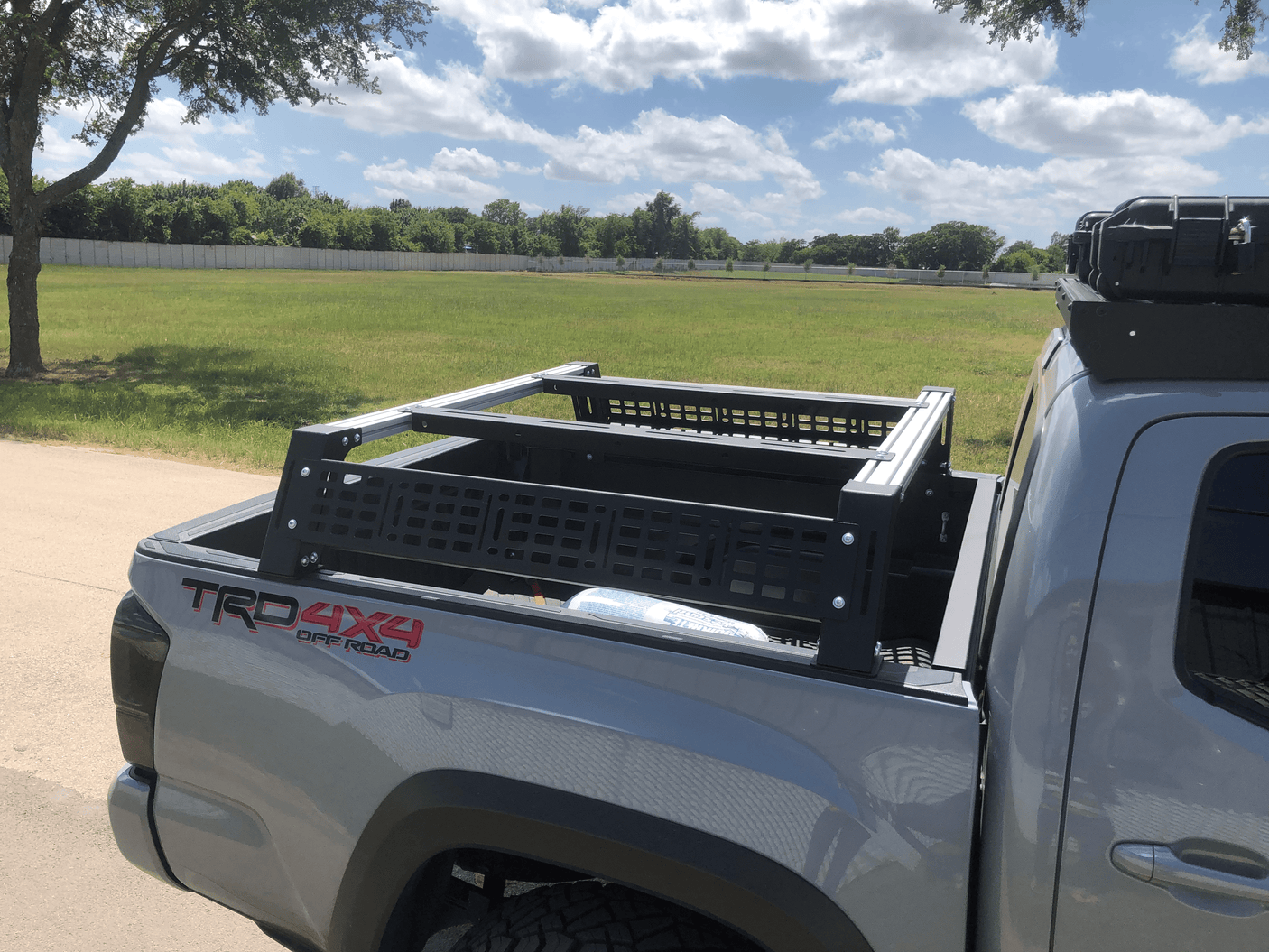 Cali Raised LED Racks Overland Bed Rack For 2005-2023 Toyota Tacoma