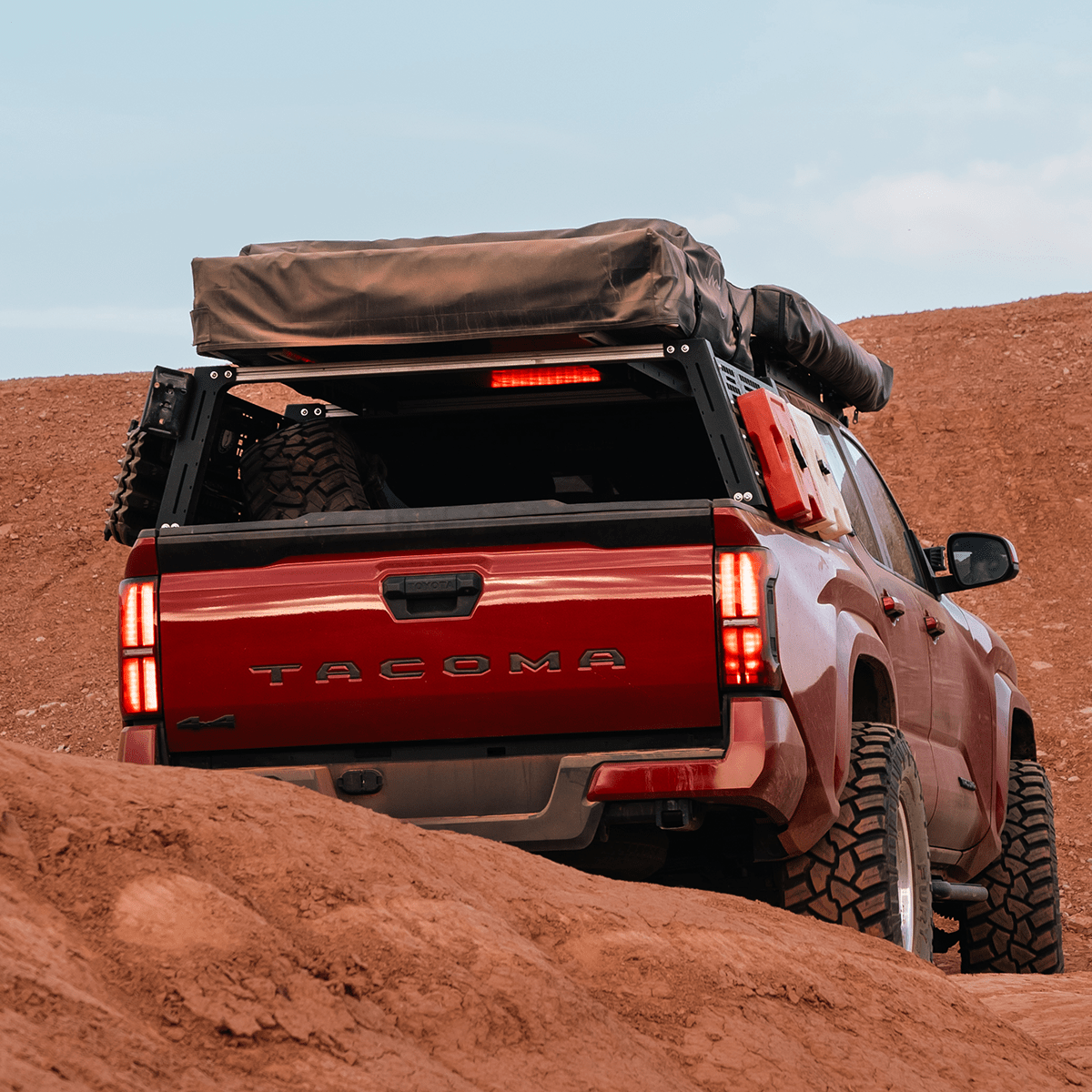 Cali Raised LED Racks Overland Bed Rack For 2024+ Toyota Tacoma