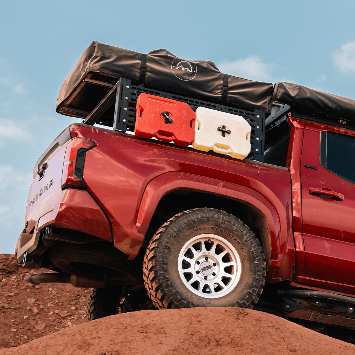 Cali Raised LED Racks Overland Bed Rack For 2024+ Toyota Tacoma