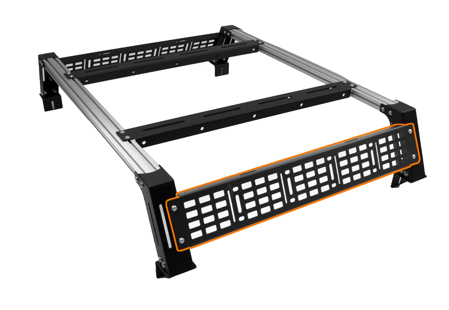 Cali Raised LED Racks Overland Bed Rack MOLLE Side Panel