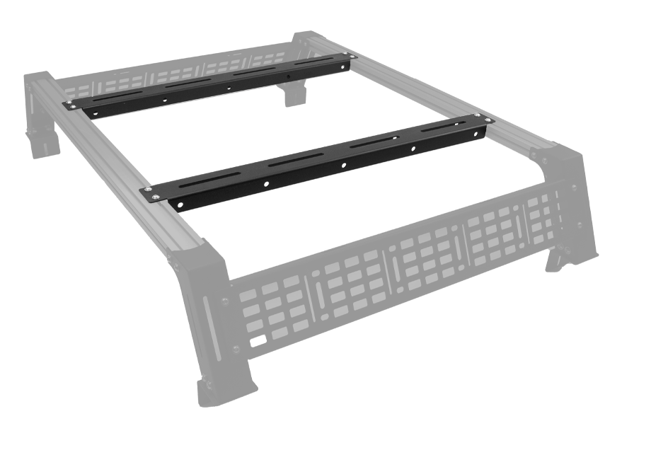 Cali Raised LED Racks Overland Bed Rack Top MOLLE Panel