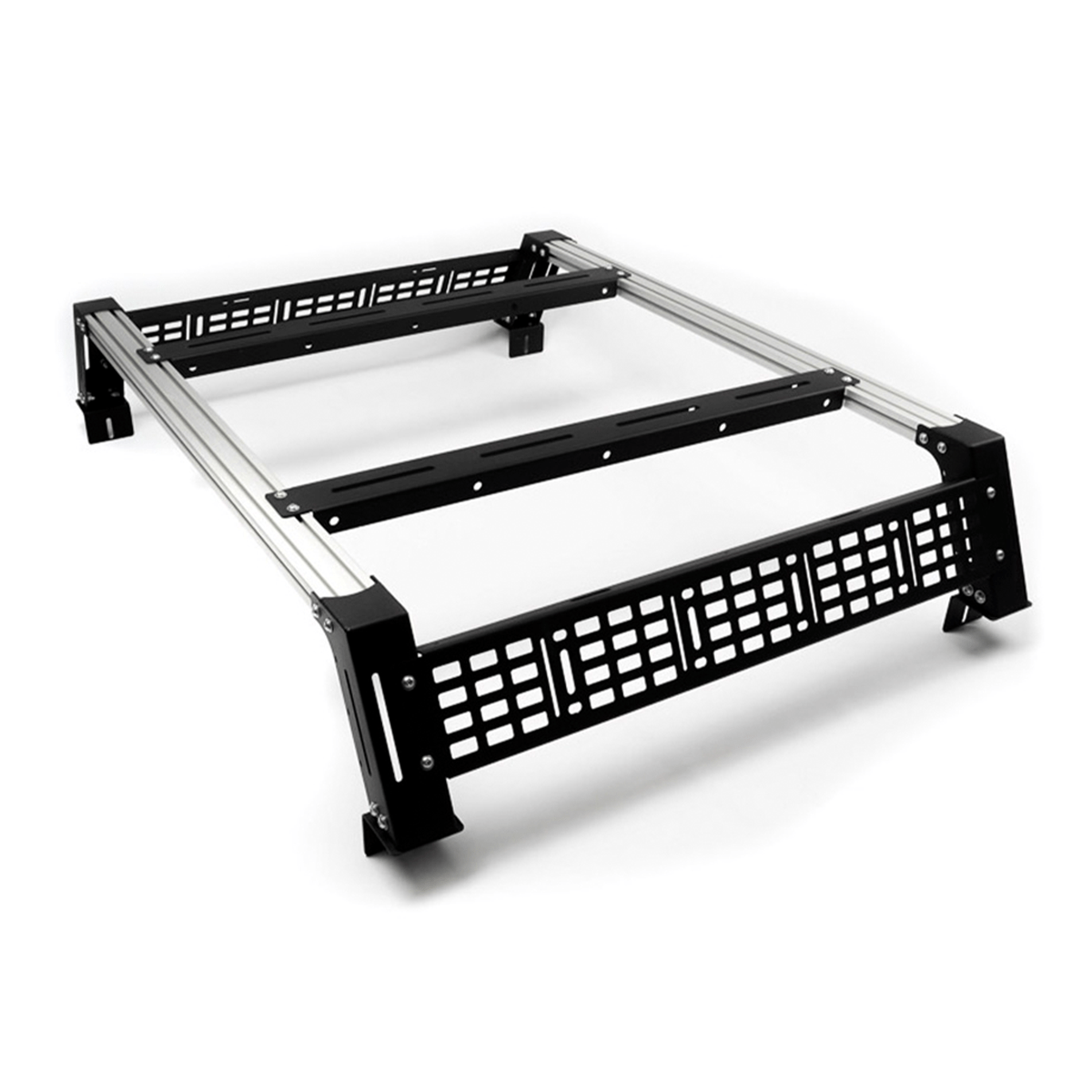 Cali Raised LED Racks SHORT BED LOW PROFILE RACK Overland Bed Rack For 2024+ Toyota Tacoma