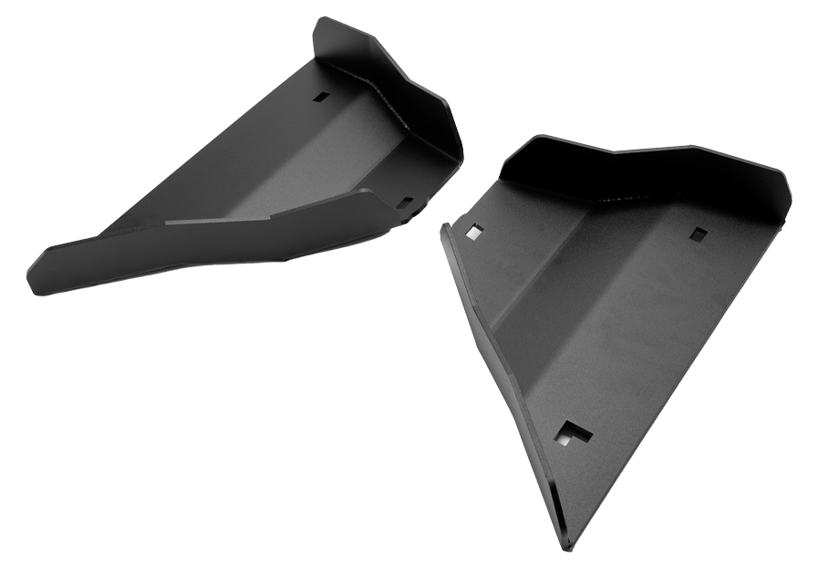 Cali Raised LED Rock Sliders/Armor Lower Control Arm Skid Plate For 2005-2023 Toyota Tacoma