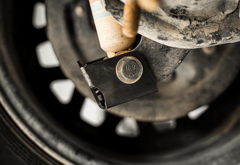 Cali Raised LED Rock Sliders/Armor Rear Shock Skid Plate For 2005-2023 Toyota Tacoma